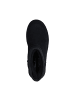 Skechers Keep Cozy Slip-In-Lederstiefelette Schwarz
