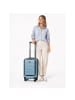 Police Dublin 4 Rollen Kabinentrolley S 54 cm Laptopfach mit Dehnfalte in ice blue