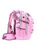 2Be Schulrucksack in pink-weinrot