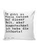 Mr. & Mrs. Panda Kuschelkissen 40x40 Es gibt so viele... mit Spruch in Weiß