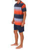 NORMANN kurzarm Schlafanzug Shorty Pyjama - 80503 in rot