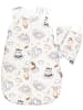 TupTam Baby Ganzjahres Schlafsack Wattiert in beige/grau