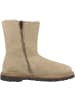 Birkenstock Boots Uppsala Zip Shearling Veloursleder normal in beige