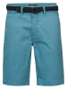 Petrol Industries Klassische Chino-Shorts in Blau