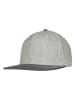  Flexfit  Flexfit Snapback Melange Velour Snapback in grey/grey