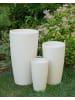Beliani 2-tlg Outdoor Blumentopf ABDERA in Beige