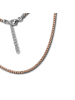 SilberDream 925 Silber, vergoldet (Roségold 333) Damen Halsketten Kugeln  ca. 44cm - 47cm