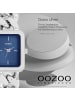 Oozoo Analog-Armbanduhr Oozoo Timepieces silber extra groß (ca. 24x31mm)
