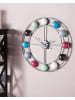 Beliani Wanduhr REIDEN in Bunt/Schwarz/Grau - (W) 56 x (H) 56 x (L) 5 cm