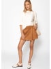 SASSYCLASSY Strickoberteil Set in Taupe-Offwhite