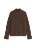 Marc O'Polo Bouclé-Pullover regular in shaded brown melange