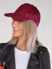 styleBREAKER Baseball Cap in Pink meliert