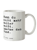 Mr. & Mrs. Panda Becher Wenn du nicht mehr... mit Spruch in Weiß