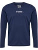 Hummel Kinder Longsleeve "BL Essential T-Shirt Longsleeve" in Blau