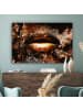 MuchoWow Leinwand bilder Luxus Lippen (BxH)