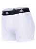 adidas Boxershort 3er Pack in Schwarz/Grau/Weiß