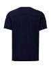 Salsa Jeans T-Shirt Slub Jersey Raw Edge in Dark Blue