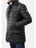 Vincenzo Boretti Steppjacke tailliert in schwarz
