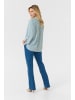 Cream Langarm - Hemd CRTiah Regular fit in Blue Yellow Small Floral