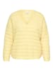 ONLY Carmakoma Strickpullover in Mellow Yellow 1