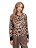 Betty Barclay Strickpullover mit Jacquard in Taupe/Beige