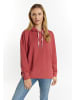 usha BLUE LABEL Damen Hoodie in Vintage Rot
