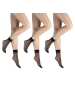 Hudson Socken Simply 20 3-Pack matt in Black