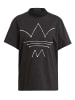 adidas T-Shirts in black melange