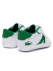 Lacoste Krabbelschuhe in Weiß/Grün