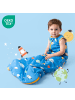 Schlummersack Babyschlafsack, 1.0 TOG in Blau-Gelb