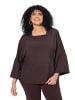 Ulla Popken Bluse in mahagoni