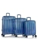 Heys Astro 4 Rollen Kofferset 3-teilig mit Dehnfalte blue