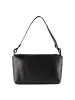 Mandarina Duck Mellow Leather Schultertasche Leder 30 cm nero