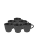 Villeroy & Boch Kaffeetasse 6 Stk Manufacture Rock in schwarz