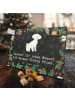 Mr. & Mrs. Panda Adventskalender Hund Bichon Frisé Moment mit Sp... in Kreidetafel