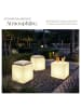 tectake Leuchtwürfel Luminous Cube, LED, mit Fernbedienung