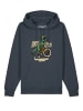 wat? Apparel Sweatshirt T-Rex Fahrrad in India Ink Grey