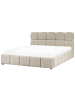 Beliani 2-tlg Doppelbett NOYON in Beige
