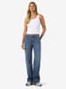 Noisy may Straight Fit Jeans in Medium Blue Denim1