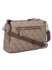 Guess Noelle Umhängetasche 24.5 cm in latte logo-brown