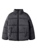 name it Jacke Langarm Stehkragen Reißverschluss Unifarben in Schwarz-2