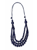 collezione alessandro Lange Kette " Leizel " in blau
