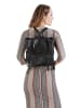 X-ZONE Rucksack echt Leder in schwarz