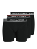 JACK & JONES PLUS 3er-Pack Trunks in Black