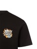 Santa Cruz T-Shirt Flaming Dice in schwarz