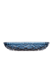 Lyngby Glas Teller Sorrento in Blau