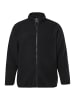 JP1880 Fleecejacke in schwarz