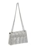 faina Women Flap Bag in Silver