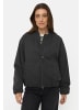 Camel Active Gefütterte Bomberjacke in Oversize-Passform in Schwarz