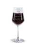 Mr. & Mrs. Panda Bordeauxglas Spruch 25. Hochzeitstag Silberne H... in Transparent